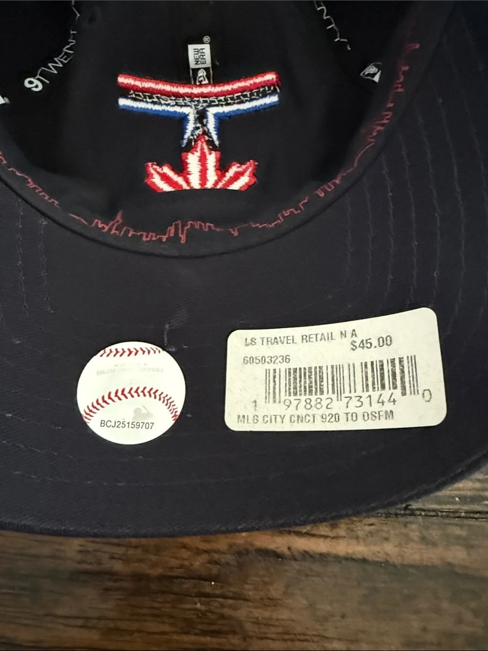 New Era Toronto Blue Jays 2024 City Connect 9TWENTY Adjustable Hat NWT